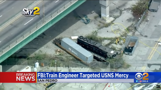 Man Tries to Ram Train Into U.S. Navy Hospital Ship, Doesn't Even Come Close